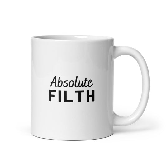 Absolute Filth Mug - White